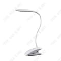 Miniatyrbild 1 av 4: TD® Uppladdningsbar LED-klämma Skrivbordslampa Vit, Led Night Light Touch Light, 3 ljusstyrka att välja mellan, väderskydd