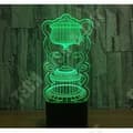Miniatyrbild 4 av 4: TD® 3D-lampa Optisk illusion Led Nattljus 3D-lampa 7 Färg Led Nattlampor För Barn Touch Led Bord Usb Lampara La