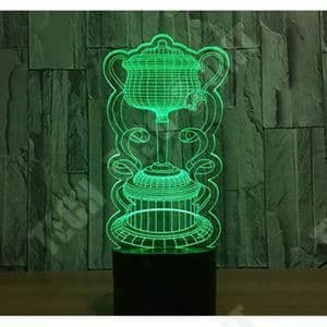 TD® 3D-lampa Optisk illusion Led Nattljus 3D-lampa 7 Färg Led Nattlampor För Barn Touch Led Bord Usb Lampara La