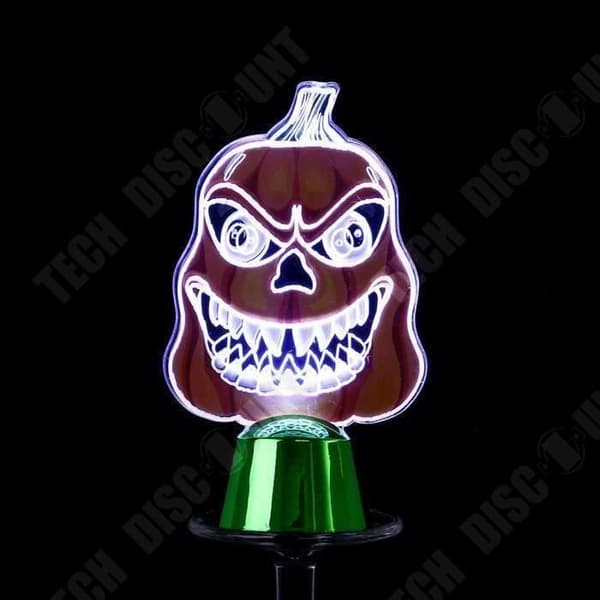 TD® Halloween Nattljus LED-bordslampa Dekor Halloween Present Heminredning Pumpa