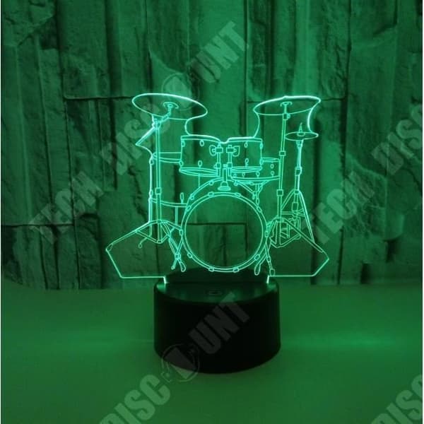 TD® Trumset 3D Light Colorful Key USB LED Visual Light