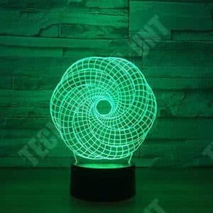 TD® Abstrakt House 3D Illusion Lamp Led Nattljus 3D Akryl Grafik Lamparas Mood Lamp Nyhet Belysning
