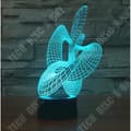 Miniatyrbild 2 av 4: TD® Sammanfattning Konstnärligt 3D nattljus - Lamp Agrave; 3D optisk illusion med lampa À Detektor