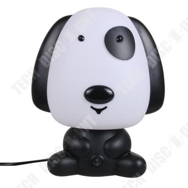 TD® USB-hundlampa för barn Sängbordslampa Nattlampa Babysovrumsinredning för barn Söt hundlampa