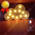 Miniatyrbild 1 av 4: TD® Barns moln sovrumslampa moln inredning LED-belysning moln form vit färg baby barn sovrum LED