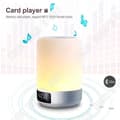 Miniatyrbild 3 av 4: TD® Multicolor trådlös bluetooth-lampa högtalare kompatibel multifunktions LED-lampa 4 ljusstyrka intensiteter avkopplande atmosfär