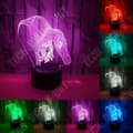 Miniatyrbild 1 av 4: TD® Optisk bordslampa dekorativ touch 7 färger optisk illusion dinosauriemodell - låg förbrukning USB-kabel eller 3 batterier