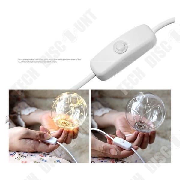 TD® LED Sänglampa Nattlampa Sovrum Sängbord Dotter Son Present Bordslampa Dekorativ Kreativ Present LED USB-kabel
