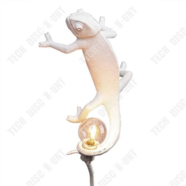 TD® Nordic kameleont bordslampa vardagsrum hemvistelse designer modern harts kreativa djur dekorativa lampor