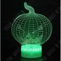 Miniatyrbild 3 av 3: TD® Optisk bordslampa dekorativ touch 7 färger optisk illusion - pumpamodell - lågförbrukning USB-kabel 3 AA-batterier