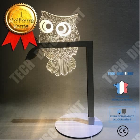 TD® 3D LED Nattlampa Barns Nattlampa för Sovrum Sängbord Dotter Son Presentdekor Kreativ Atmosfär med USB-kabel