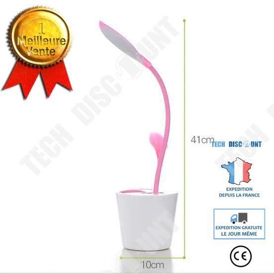 TD® Compact Skrivbordslampa Mini Blomma Form LED-ljus 10 glödlampor Bärbar Hemmaskola Inomhus Utomhus Strömförsörjning