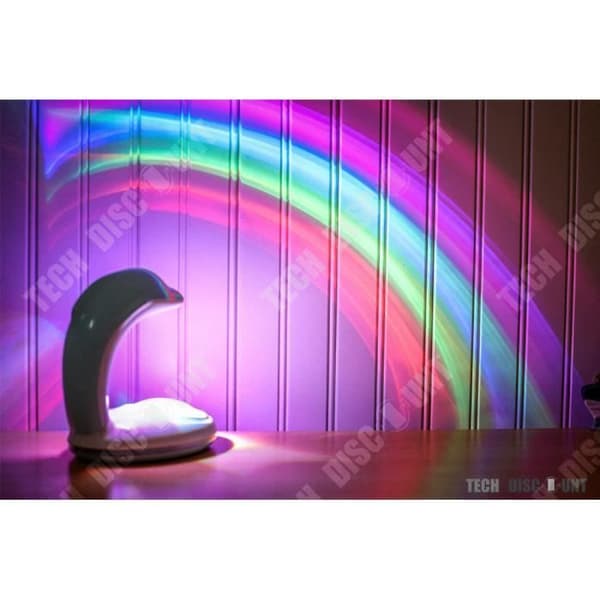 TD® Sänglampa kontorsläsning solenergi utomhus fristående bok led rörelsesensor multifunktion delfin fantasi