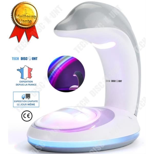 TD® Sänglampa kontorsläsning solenergi utomhus fristående bok led rörelsesensor multifunktion delfin fantasi
