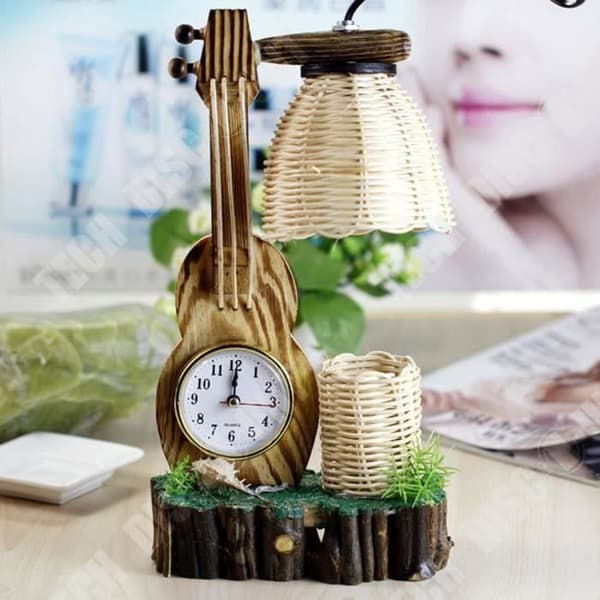 TD® Lampdekoration modern trendstil akustisk gitarrglas ABS dekoration interiör exteriör kraft rustikt utseende