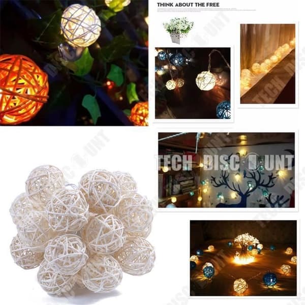 TD® sfärisk lampa rotting läsbord vid sängkanten månbelysning dekoration ljusstyrka led sfär interiör solid sovrum
