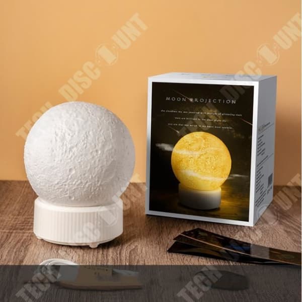 TD® 3D Månlampa 3D Nattljus Månprojektionslampa Månsken Barnbelysning Nattlampa för dekoration