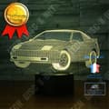 Miniatyrbild 1 av 4: TD® Dekorativ USB-bil 7 färger Fjärrkontroll Optisk illusion Nattljus 3D-visualisering Bord Skrivbord 3D-lampor 1381