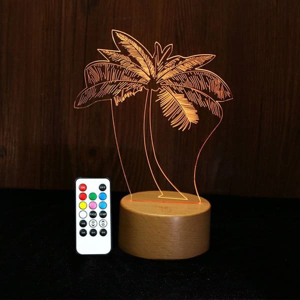 TD® Illusion Light Batteridriven modell Touch-fjärrkontroll Sju justerbara färger
