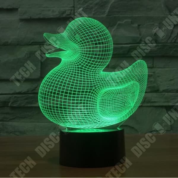 TD® 3D Nattljus Led Nattljus Nyhet Visual Usb Lampara Bordslampa Baby Designer Sovljus Armatur Söt Anim