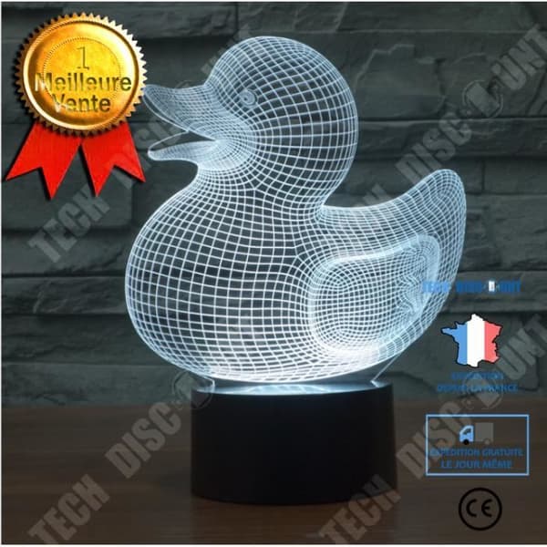 TD® 3D Nattljus Led Nattljus Nyhet Visual Usb Lampara Bordslampa Baby Designer Sovljus Armatur Söt Anim