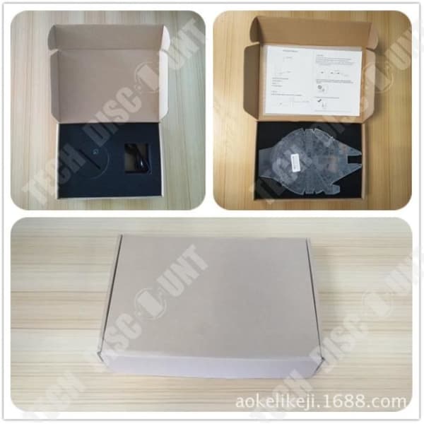 TD® Dekorativt USB-flygplan 7 färger Fjärrkontroll Optisk illusion Nattljus 3D-visualisering Bordsbordslampor 3D-glöd LE QX87773