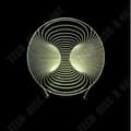 Miniatyrbild 4 av 4: TD® 3D Optisk LED Nattljus 3D LED Nattljus Abstrakt Hallucination Den andra formen med 7 färger ljus för lampdekorat