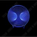Miniatyrbild 2 av 4: TD® 3D Optisk LED Nattljus 3D LED Nattljus Abstrakt Hallucination Den andra formen med 7 färger ljus för lampdekorat