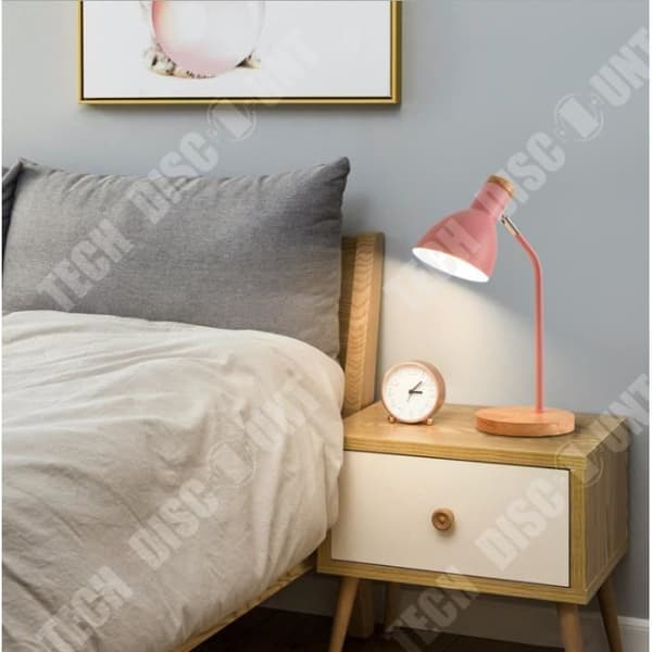 TD® BORDSLAMPA Liten Bordslampa Med Ögonskydd Nordic Bordslampa Justerbar Agrave 180