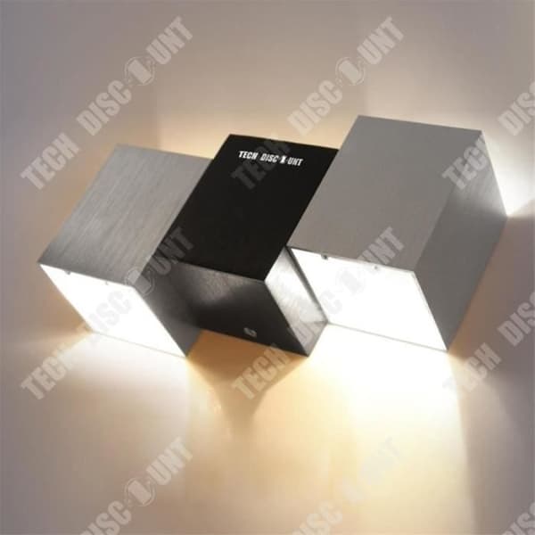 TD® Aluminium LED vägglampa modern belysning kreativ vägglampa vardagsrum sovrum dekoration lugnande varm bakgrundslampa
