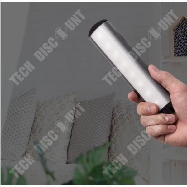 TD® Sovrum sovlampa induktion LED liten skrivbordslampa laddning fjärrkontroll sänglampa