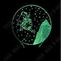 Miniatyrbild 2 av 4: TD® -Hmnzxy Alla hjärtans dag present 3D färgglada nattljus Leo Constellation 3D Touch Liten 3D bordslampa Sté