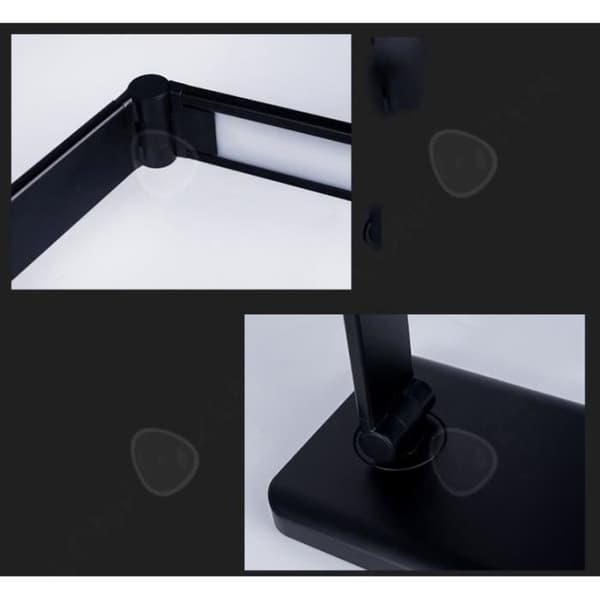 CONFO® Ögonskydd Aluminiumlegering Laddning Vikbar Fem-hastighetsdimning Touch Reading LED-bordslampa