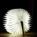 Miniatyrbild 2 av 4: Design Sänglampa Bokform Vikbar läslampa LED USB Uppladdningsbar Dekorativ Tre färger Ljus 17x21cm