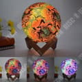 Miniatyrbild 4 av 4: TD® Creative Moonlight skrivbordslampa målad spöklik LED 3D nattlampa - LED nattlampa i sovrummet - Heminredning