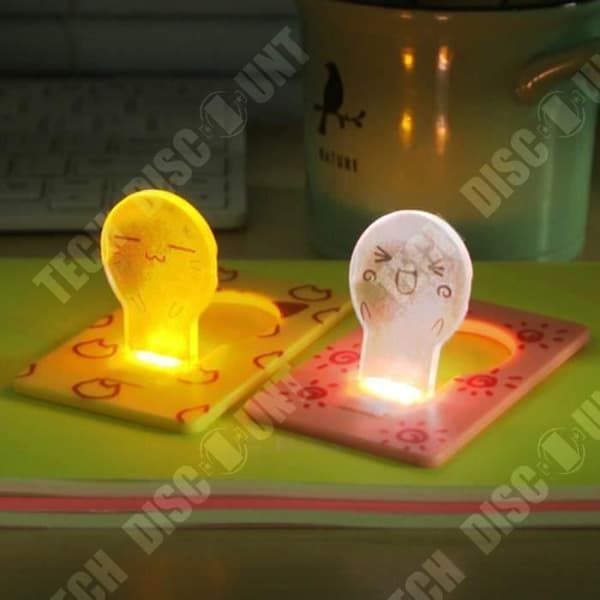 TD® Dekorativ bordslampa rosa söt leende ljus Kawaii liten lampa liten ljus design söt ljus leende utseende