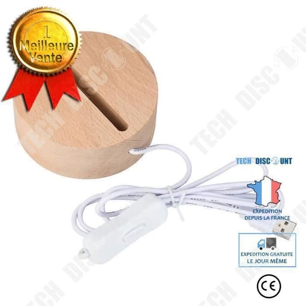 TD® Bordslampa Vintergatan Akryl 3D-mönster LED-ljus Sovrumsdekoration ABS Nattljus 3D Sovrumslampa