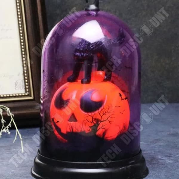 TD® Halloween-dekorationstillbehör - LED-ljusljus
