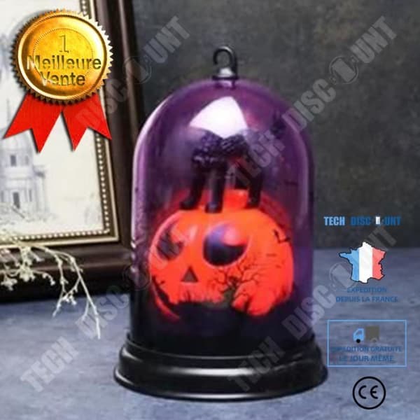 TD® Halloween-dekorationstillbehör - LED-ljusljus