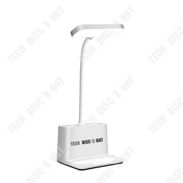 TD® LED skrivbordslampa med pennhållare för att lära lite nattlampa sovsal liten bordslampa sovrum sänglampa