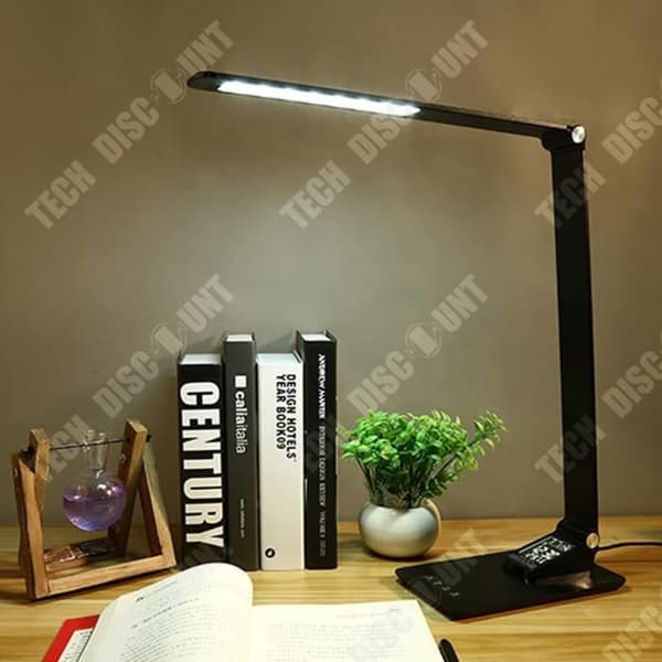 TD® Ultratunn metall multifunktions LED-ögonskydd skrivbordslampa business office learning smart display