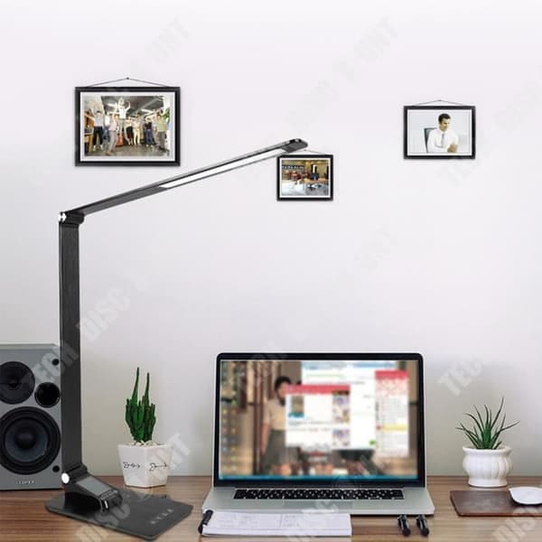 TD® Ultratunn metall multifunktions LED-ögonskydd skrivbordslampa business office learning smart display