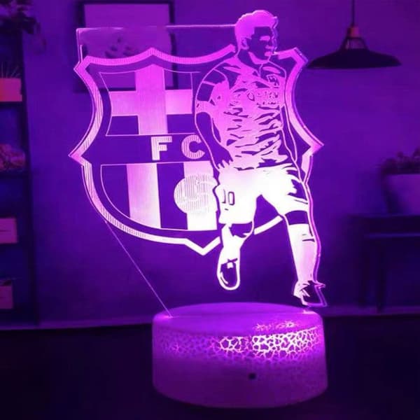 Skrivbordslampa - TOPtisk - 7 färger - LED - Touch - Låg förbrukning