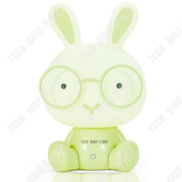 TD® Söt tecknad Kung Fu Panda Dekorativ bordslampa Barn Babyrum Sovrum Sänglampa Plug-in Nattljus