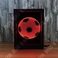 Miniatyrbild 2 av 4: TD® 3D LED-lampa Optisk Illusion Fotbollsform/Kreativ fotoram Nattljuspresent Visuell anmärkningsvärd effekt