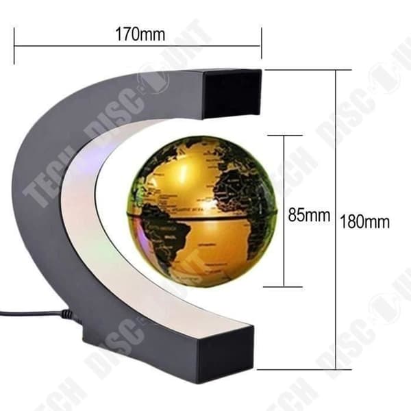 TD® Magnetisk levitation klot heminredning modern trend unik design klot flyter luft unik original present