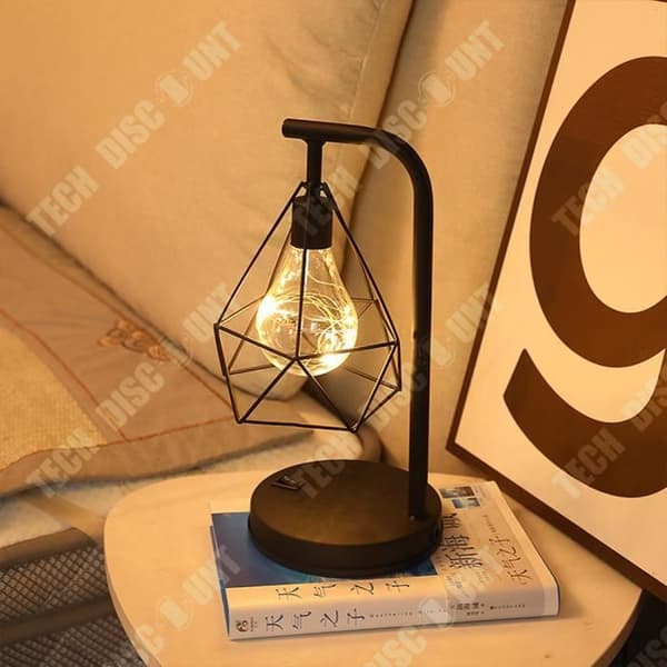 TD® LED smidesjärn modelleringslampa dekoration bordslampa jul kreativ nattlampa partihandel smidesjärn lampa prydnadslampa