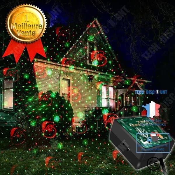 TD® Mini Scenljus Juldekoration Halloween-ljus Snöflinga Stjärnhimmel USA Projektion Atmosfärljus