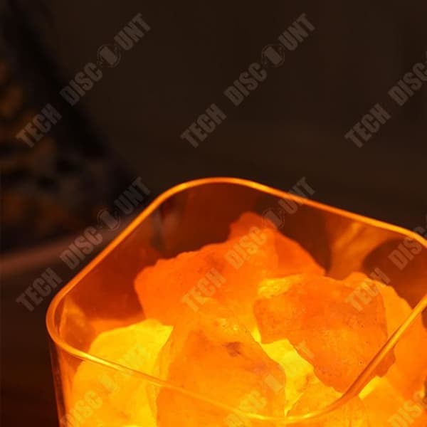 TD® Himalaya saltkristall lampa sängbord läser barn led modern trådlös flicka barn pojke nattlampa deco