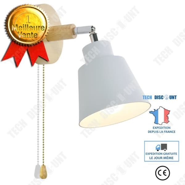 TD® Bedroom Bedside Lamp Nordic Dining Lamp White Slide Pattern (Ljuskälla ingår ej)